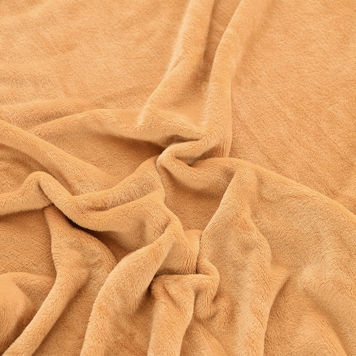 91家纺网 家纺一手货源 找家纺 仟人梦 2024新款A类高克重保暖法兰绒多功能保暖毛毯 浅驼