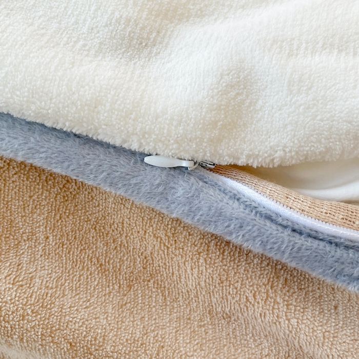 91家纺网 家纺一手货源 找家纺 2024秋冬A类牛奶绒加厚夹棉床笠+牛奶绒被套四件套奈美