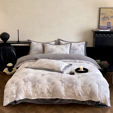 91家纺网 家纺一手货源 找家纺 （总）梦享生活家居 2024新款加厚保暖牛奶绒四件套