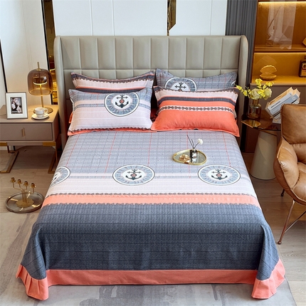 91家纺网 家纺一手货源 找家纺 （总）2024新款.亲肤舒适加厚磨毛印花系列单床单