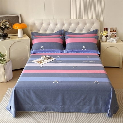 91家纺网 家纺一手货源 找家纺 （总）2024新款.亲肤舒适加厚磨毛印花系列单床单