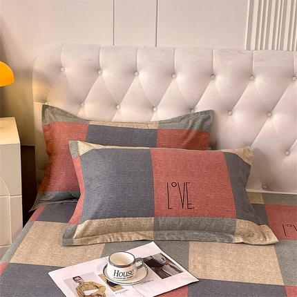 91家纺网 家纺一手货源 找家纺 （总）2024新款.亲肤舒适加厚磨毛印花系列单枕套