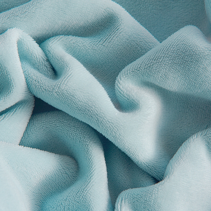 91家纺网 家纺一手货源 找家纺 简爱家纺 2025新款轻奢欧式加厚高克重牛奶绒四件套 雾霾蓝