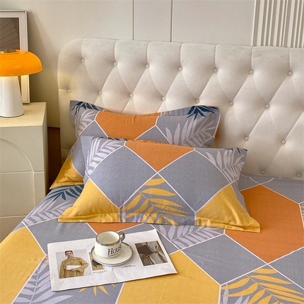 91家纺网 家纺一手货源 找家纺 （总）2024新款.亲肤舒适加厚磨毛印花系列单枕套