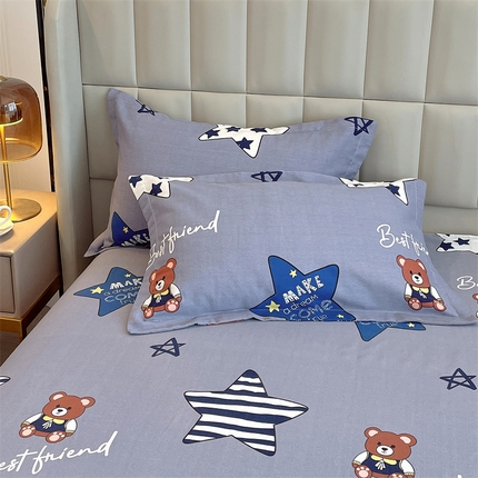 91家纺网 家纺一手货源 找家纺 （总）2024新款.亲肤舒适加厚磨毛印花系列单枕套