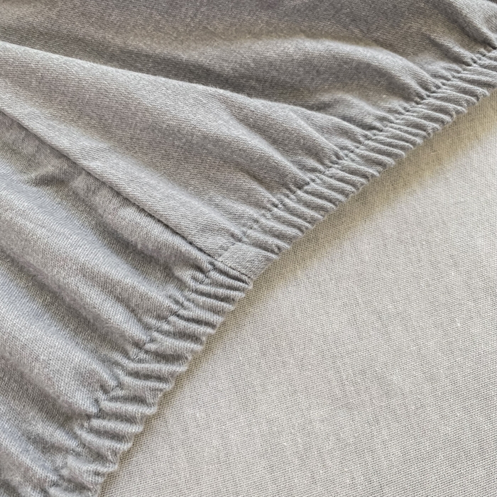 91家纺网 家纺一手货源 找家纺 优品阁 2024新款全棉磨毛四件套单品系列-单床笠 且听风铃-灰