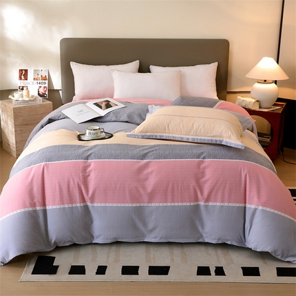 91家纺网 家纺一手货源 找家纺 （总）2024新款.亲肤舒适加厚磨毛印花系列单被套