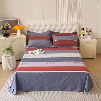 91家纺网 家纺一手货源 找家纺 （总）2024新款.亲肤舒适加厚磨毛印花系列单床单