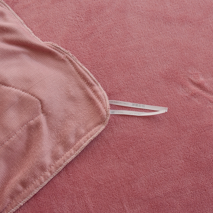 91家纺网 家纺一手货源 找家纺 简爱家纺 2025新款轻奢欧式加厚高克重牛奶绒四件套 珊瑚红