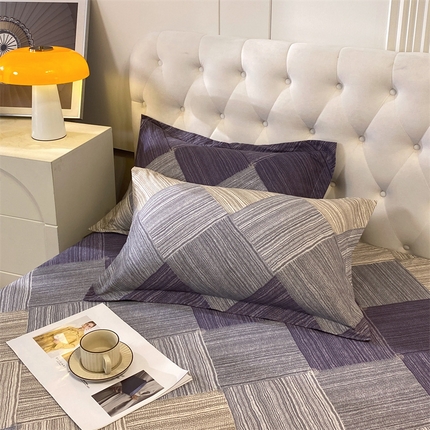 91家纺网 家纺一手货源 找家纺 （总）2024新款.亲肤舒适加厚磨毛印花系列单枕套