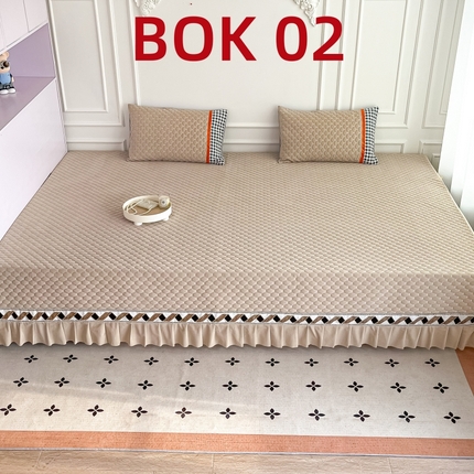 91家纺网 家纺一手货源 找家纺 手艺人家纺 2025新款北欧貂绒炕盖榻榻米炕垫BOK系列 BOK 02