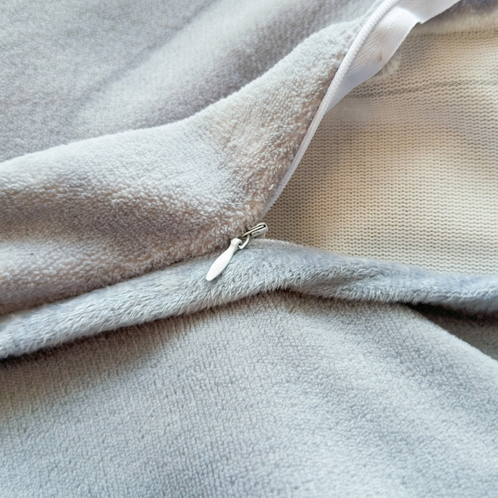 91家纺网 家纺一手货源 找家纺 2024秋冬新款牛奶绒加厚夹棉床褥垫+牛奶绒被套四件套字母狗