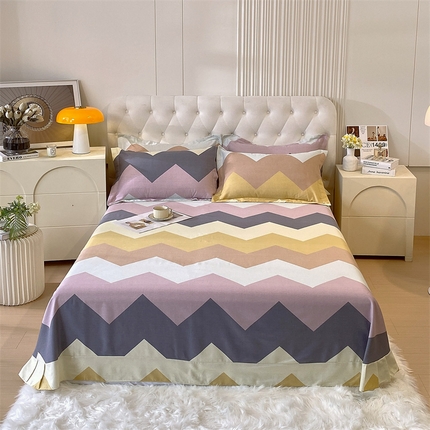 91家纺网 家纺一手货源 找家纺 （总）2024新款.亲肤舒适加厚磨毛印花系列单床单