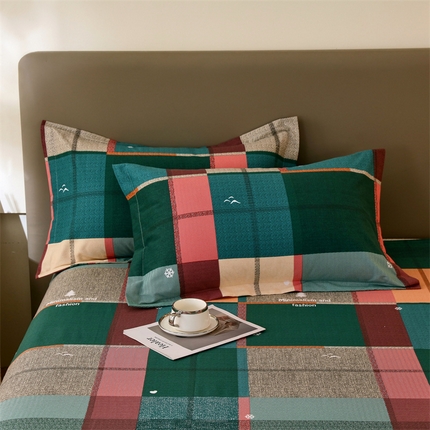 91家纺网 家纺一手货源 找家纺 （总）2024新款.亲肤舒适加厚磨毛印花系列单枕套