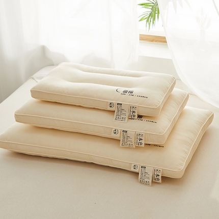 （总）良品汇馆 2024【A类原棉分区定型护颈枕】日式无印A类原棉枕头良品全棉儿童枕成人枕芯学生宿舍助睡眠护颈