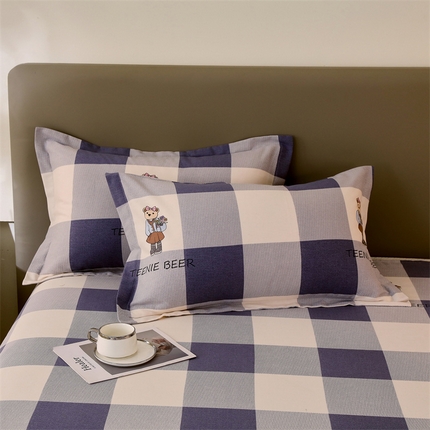 91家纺网 家纺一手货源 找家纺 （总）2024新款.亲肤舒适加厚磨毛印花系列单枕套