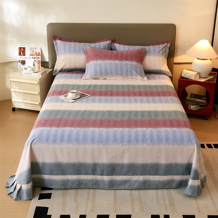 91家纺网 家纺一手货源 找家纺 （总）2024新款.亲肤舒适加厚磨毛印花系列单床单