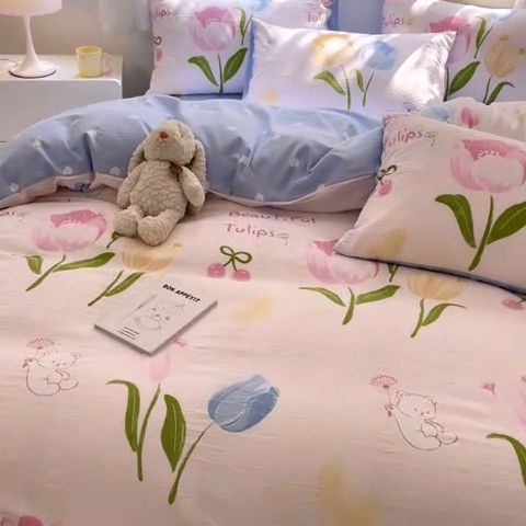 91家纺网 家纺一手货源 找家纺 （总）盛秋家纺 2025新款卡通单被套