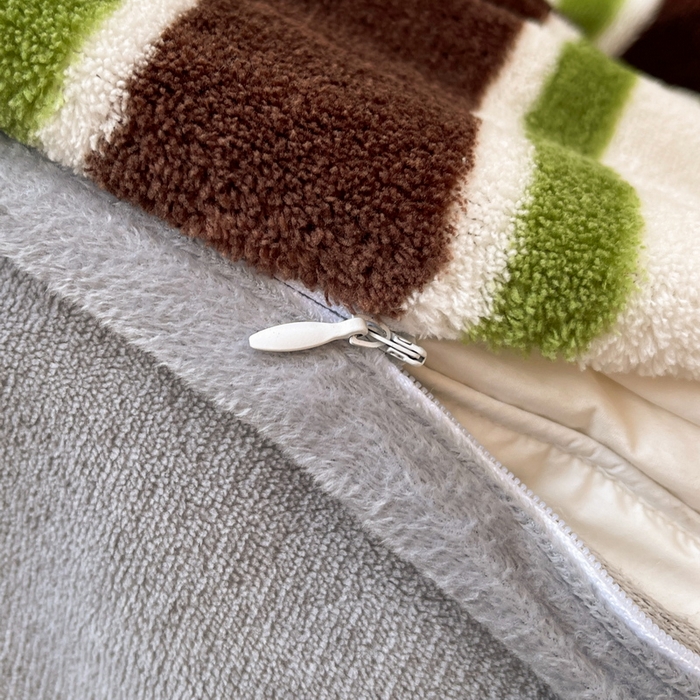 91家纺网 家纺一手货源 找家纺 2024秋冬A类牛奶绒加厚夹棉床笠+牛奶绒被套四件套印象