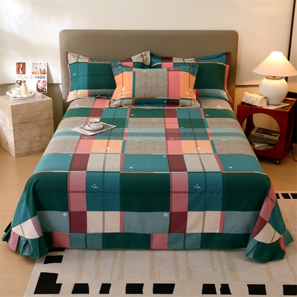 91家纺网 家纺一手货源 找家纺 （总）2024新款.亲肤舒适加厚磨毛印花系列单床单