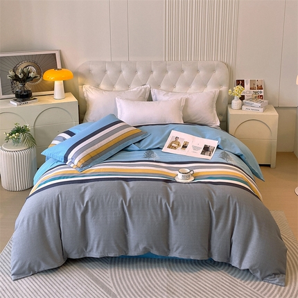 91家纺网 家纺一手货源 找家纺 （总）2024新款.亲肤舒适加厚磨毛印花系列单被套