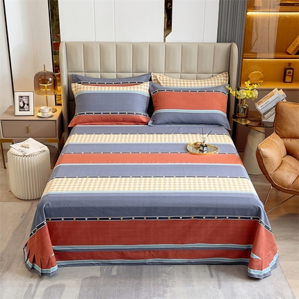 91家纺网 家纺一手货源 找家纺 （总）2024新款.亲肤舒适加厚磨毛印花系列单床单