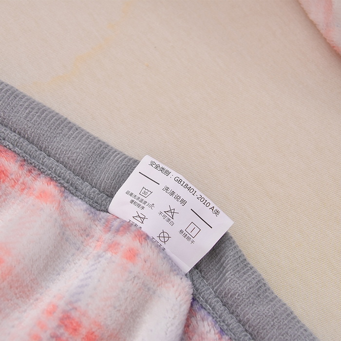 91家纺网 家纺一手货源 找家纺 仟人梦 2024新款A类高克重保暖法兰绒多功能保暖毛毯 格韵粉