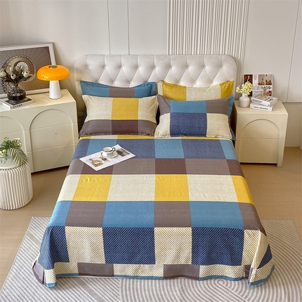 91家纺网 家纺一手货源 找家纺 （总）2024新款.亲肤舒适加厚磨毛印花系列单床单