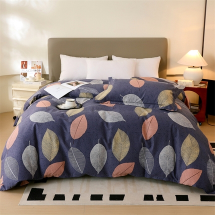 91家纺网 家纺一手货源 找家纺 （总）2024新款.亲肤舒适加厚磨毛印花系列单被套