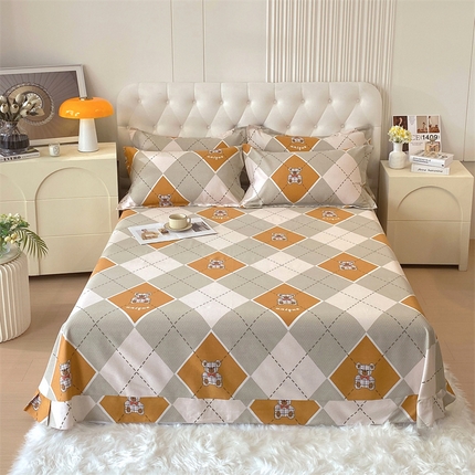 91家纺网 家纺一手货源 找家纺 （总）2024新款.亲肤舒适加厚磨毛印花系列单床单