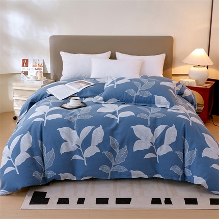 91家纺网 家纺一手货源 找家纺 （总）2024新款.亲肤舒适加厚磨毛印花系列单被套