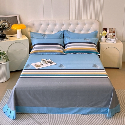 91家纺网 家纺一手货源 找家纺 （总）2024新款.亲肤舒适加厚磨毛印花系列单床单