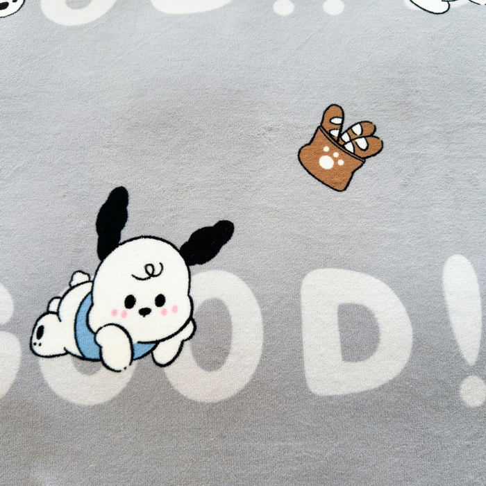 91家纺网 家纺一手货源 找家纺 2024秋冬新款牛奶绒加厚夹棉床褥垫+牛奶绒被套四件套字母狗