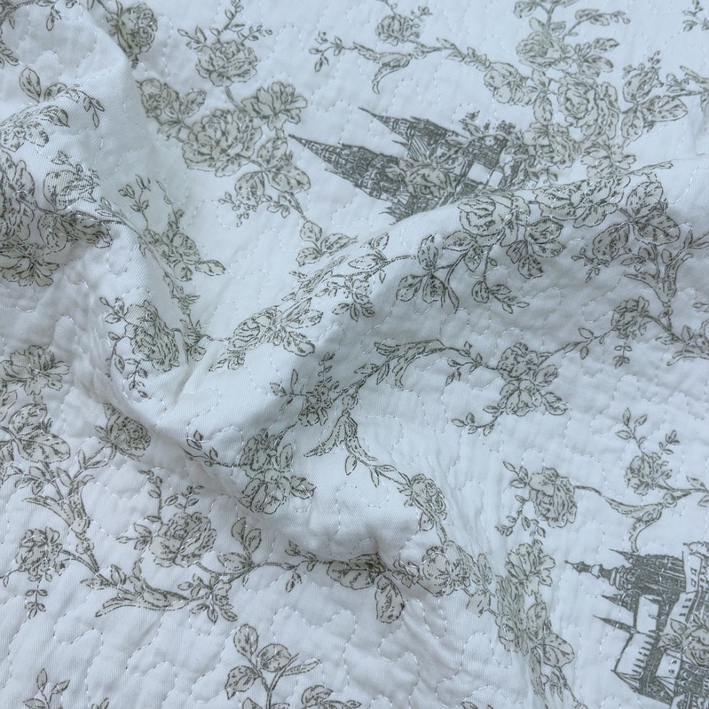 91家纺网 家纺一手货源 找家纺 2024新款亲肤舒适法式床盖三件套 堡垒