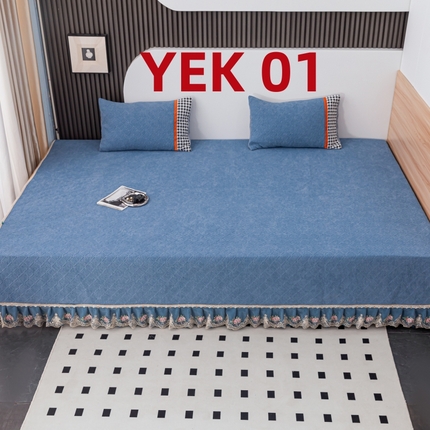 91家纺网 家纺一手货源 找家纺 手艺人家纺 2025新款婴儿绒绗缝炕盖榻榻米炕垫-YEK系列 YEK 01