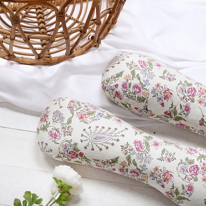 91家纺网 家纺一手货源 找家纺 明星枕业 2024新款全棉荞麦壳枕头骨头枕护颈椎糖果枕芯 骨头枕艾莉