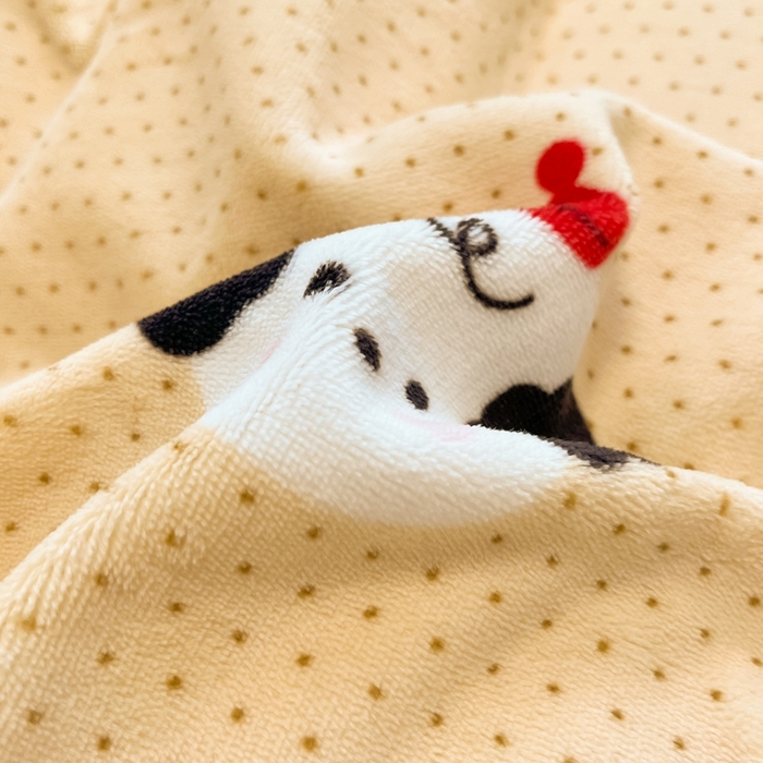 91家纺网 家纺一手货源 找家纺 慕尚家纺 2025新款3.5kg高克重田园花卉类牛奶绒四件套 开心狗