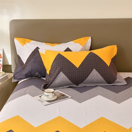 91家纺网 家纺一手货源 找家纺 （总）2024新款.亲肤舒适加厚磨毛印花系列单枕套