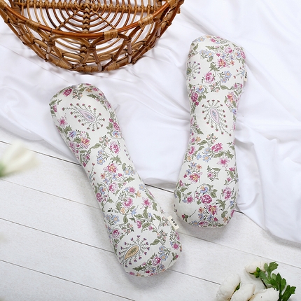 （总）明星枕业 2024新款全棉荞麦壳枕头骨头枕护颈椎糖果枕芯