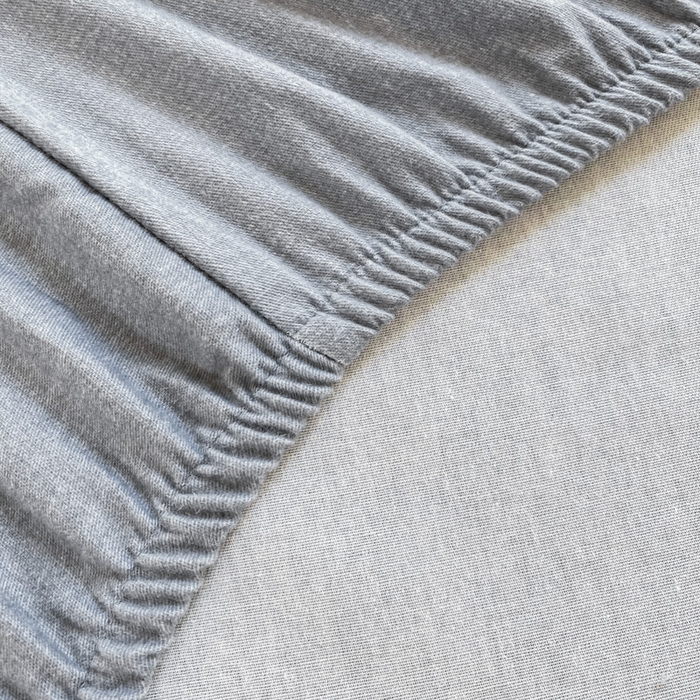 91家纺网 家纺一手货源 找家纺 优品阁 2024新款全棉磨毛四件套单品系列-单床笠 邦尼-蓝灰