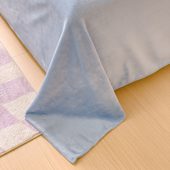 91家纺网 家纺一手货源 找家纺 金鑫汇家纺 2024年新款棉加绒印花四件套保暖牛奶绒法莱绒水晶绒 棉加绒-小熊菲比