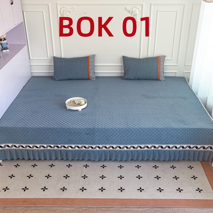 91家纺网 家纺一手货源 找家纺 手艺人家纺 2025新款北欧貂绒炕盖榻榻米炕垫BOK系列 BOK 01