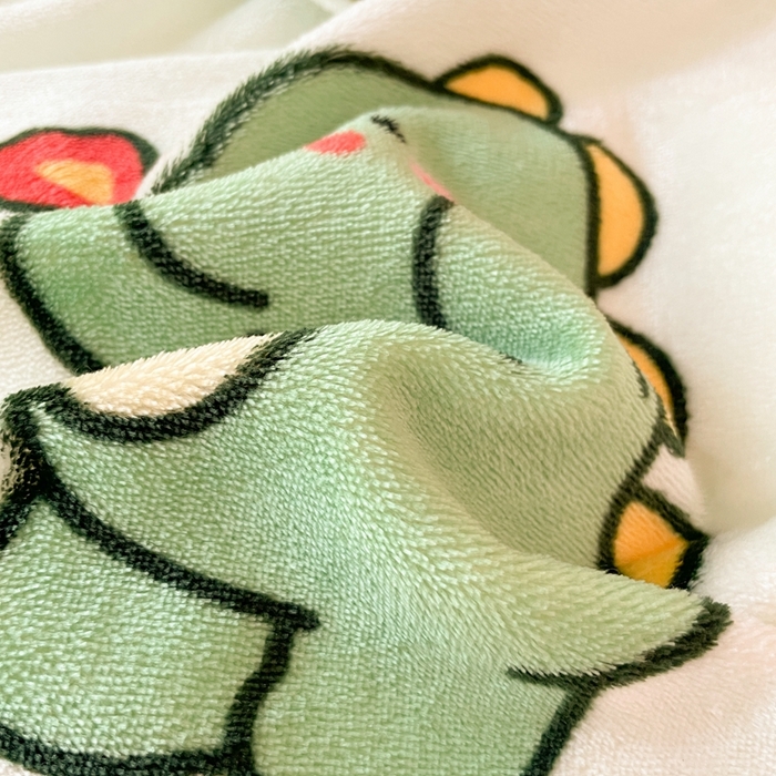 91家纺网 家纺一手货源 找家纺 寻米 2024新款加厚保暖牛奶绒学生三件套 恐龙森林