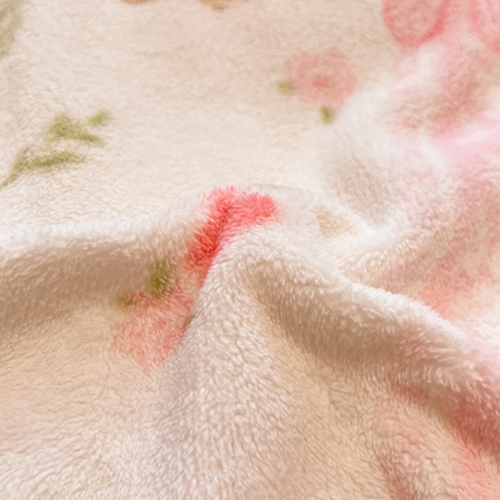 91家纺网 家纺一手货源 找家纺 慕尚家纺 2025新款3.5kg高克重田园花卉类牛奶绒四件套 蝴蝶小兔