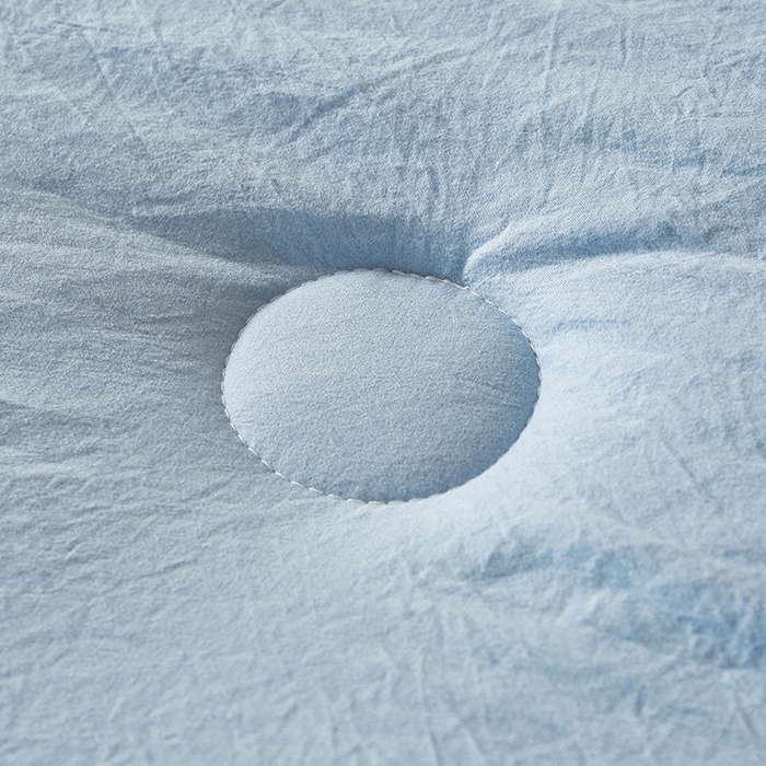 91家纺网 家纺一手货源 找家纺 锦逸家居 2024新款A类母婴级生态原棉大豆被冬被被子被芯春秋被 宾利蓝