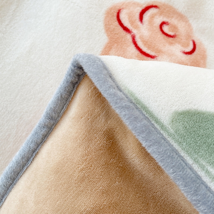 91家纺网 家纺一手货源 找家纺 2024秋冬A类牛奶绒加厚夹棉床笠+牛奶绒被套四件套奈美