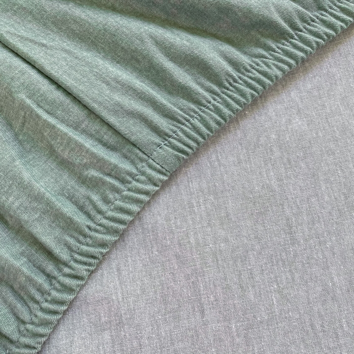 91家纺网 家纺一手货源 找家纺 优品阁 2024新款全棉磨毛四件套单品系列-单床笠 邦尼-绿