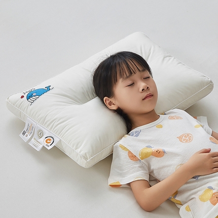 91家纺网 家纺一手货源 找家纺 （总）乐可 2024新款A类全棉卡通儿童枕学生枕 枕头枕芯