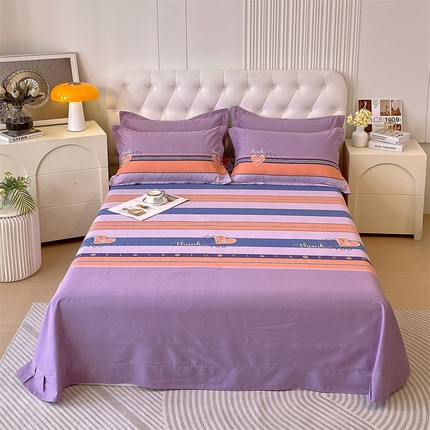 91家纺网 家纺一手货源 找家纺 （总）2024新款.亲肤舒适加厚磨毛印花系列单床单