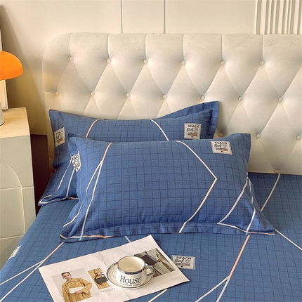 91家纺网 家纺一手货源 找家纺 （总）2024新款.亲肤舒适加厚磨毛印花系列单枕套